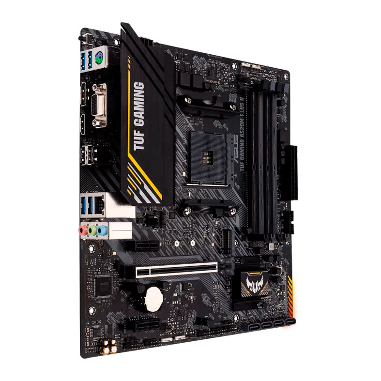 Placa Mae Asus TUF Gaming A520M-PLUS II, DDR4, Socket AMD AM4, M-ATX, Chipset AMD A520, TUF-GAMING-A520M-PLUS-II - miniatura 4