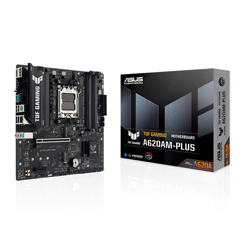 Placa Mae Asus TUF Gaming A620AM-Plus, DDR5, Socket AMD AM5, M-ATX, Chipset AMD A620A, TUF-GAMING-A620AM-PLUS - miniatura 3