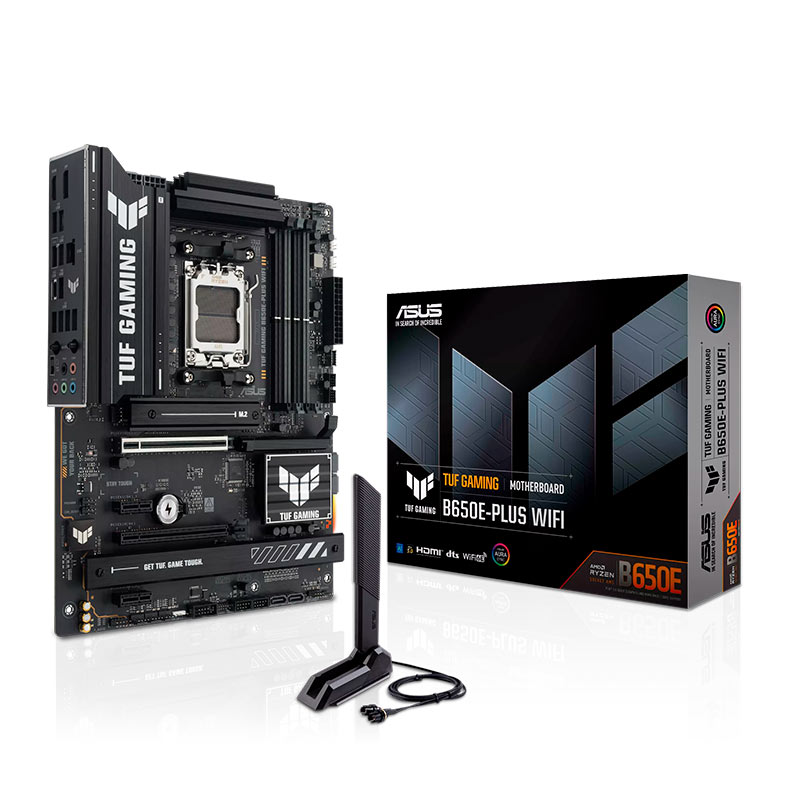 Placa Mae Asus TUF Gaming B650E-Plus Wi-Fi, DDR5, Socket AMD AM5, ATX, Chipset AMD B650, TUF-GAMING-B650E-PLUS-WIFI - miniatura 3