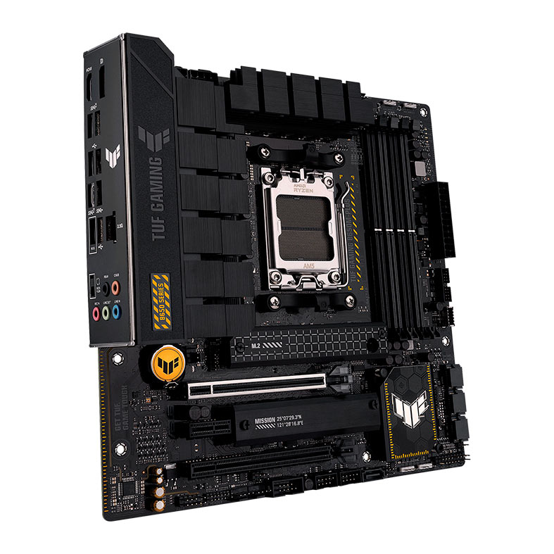 Placa Mae Asus TUF Gaming B650M Plus, DDR5, Socket AM5, Chipset AMD B650, TUF-GAMING-B650M-PLUS - miniatura 3
