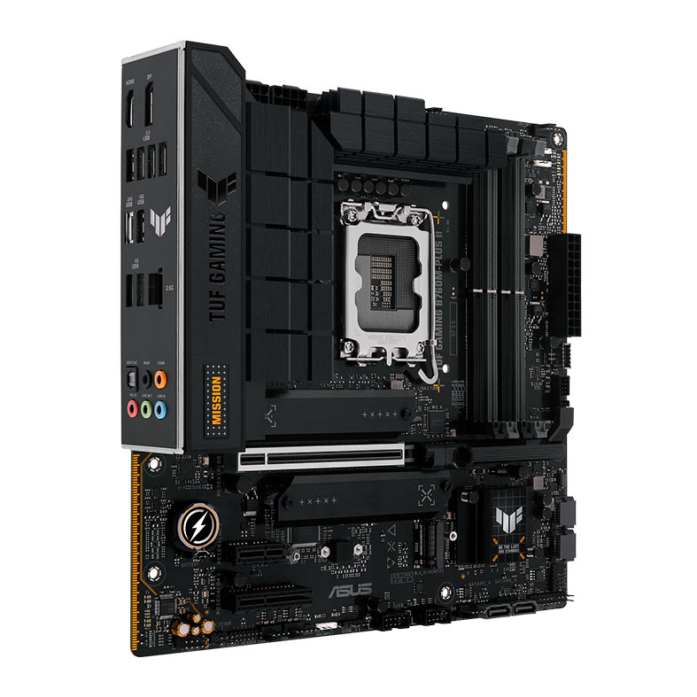 Placa Mae Asus TUF Gaming B760M-PLUS II, DDR5, Socket LGA 1700, M-ATX, Chipset Intel B760, TUF-GAMING-B760M-PLUS-II - miniatura 3
