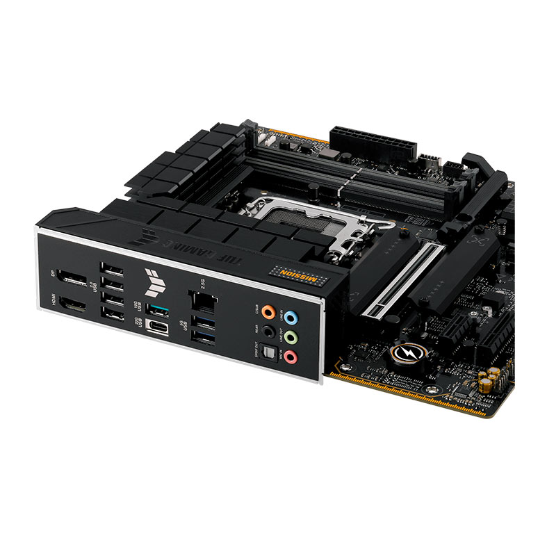 Placa Mae Asus TUF Gaming B760M-PLUS II, DDR5, Socket LGA 1700, M-ATX, Chipset Intel B760, TUF-GAMING-B760M-PLUS-II - miniatura 6
