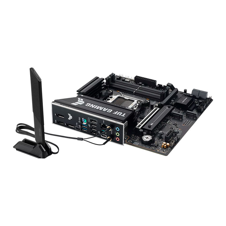 Placa Mae Asus TUF Gaming B850M-E Wi-Fi, DDR5, Socket AMD AM5, Chipset AMD B850, TUF-GAMING-B850M-E-WIFI - miniatura 7