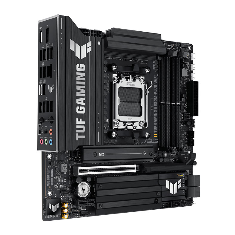 Placa Mae Asus TUF Gaming B850M-Plus WiFi, DDR5, Socket AMD AM5, M-ATX, Chipset AMD B850, TUF-GAMING-B850M-PLUS-WIFI - miniatura 6