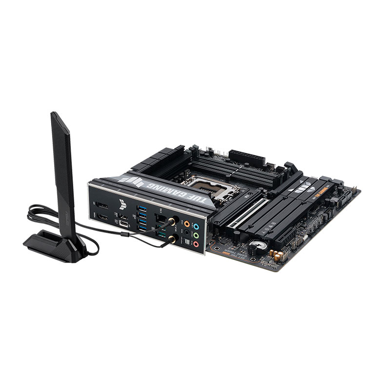 PRE VENDA - Placa Mae Asus TUF Gaming B860M-Plus WiFi, DDR5, LGA1851, M-ATX, Chipset Intel B860, TUF-GAMING-B860M-PLUS-WIFI - miniatura 6