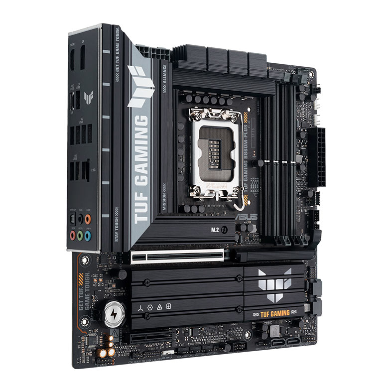 Placa Mae Asus TUF Gaming B860M-Plus, DDR5, LGA1851, M-ATX, Chipset Intel B860, TUF-GAMING-B860M-PLUS - miniatura 3
