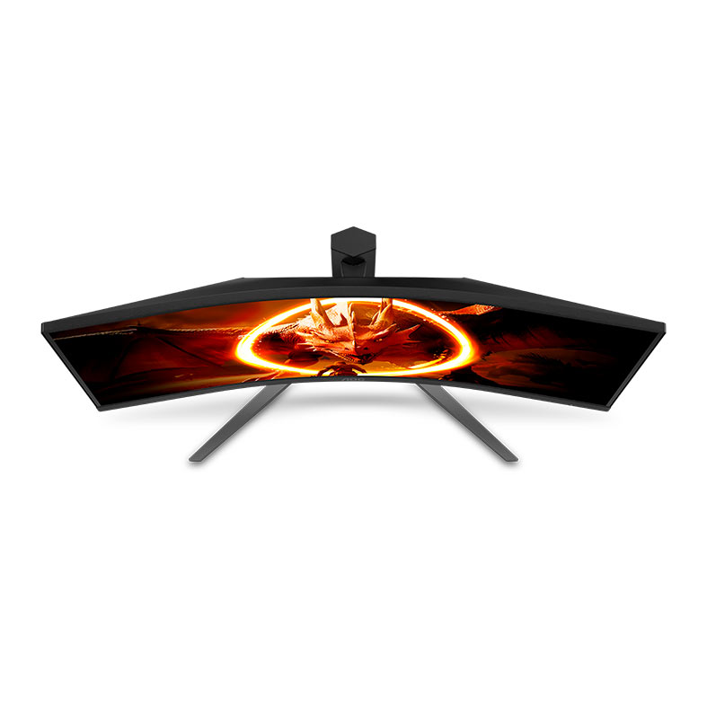 Monitor Gamer AOC Agon Quad 34, 34 Pol, VA, WQHD, 0.5ms, 180Hz, FreeSync Premium, HDMI/DP, U34G4C - miniatura 5