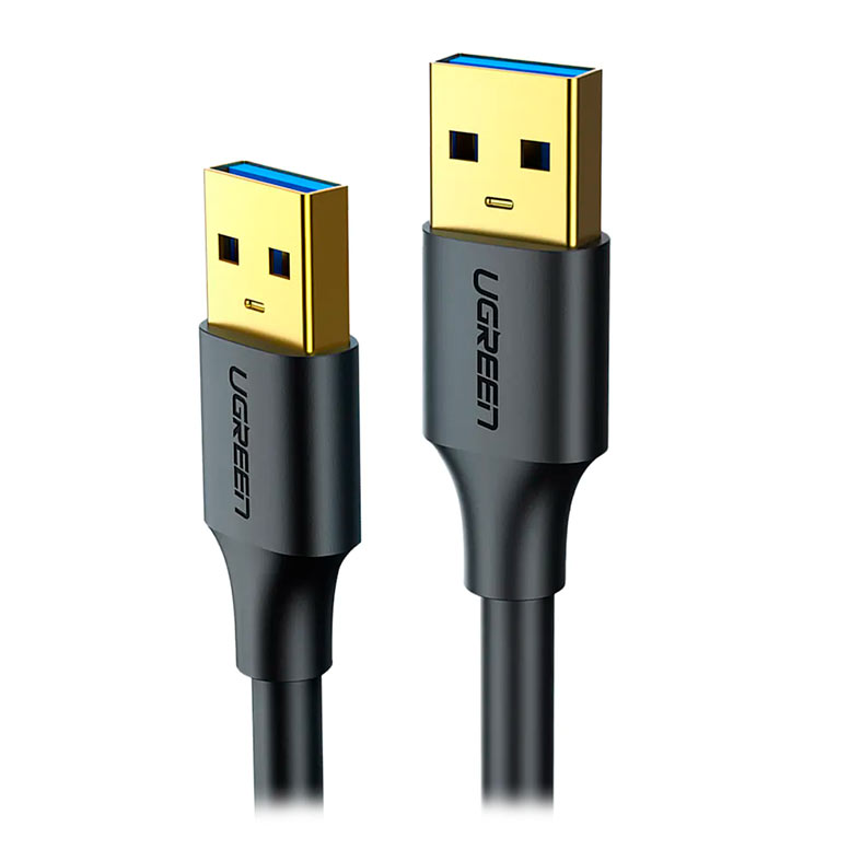 Cabo UGREEN USB-A Macho para Macho, 2m, Preto, UG-10371 - miniatura 3