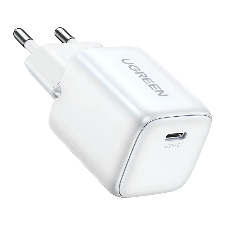 Carregador UGREEN Nexode mini PD Gan 20W, Branco, UG-15324 - imagem 1