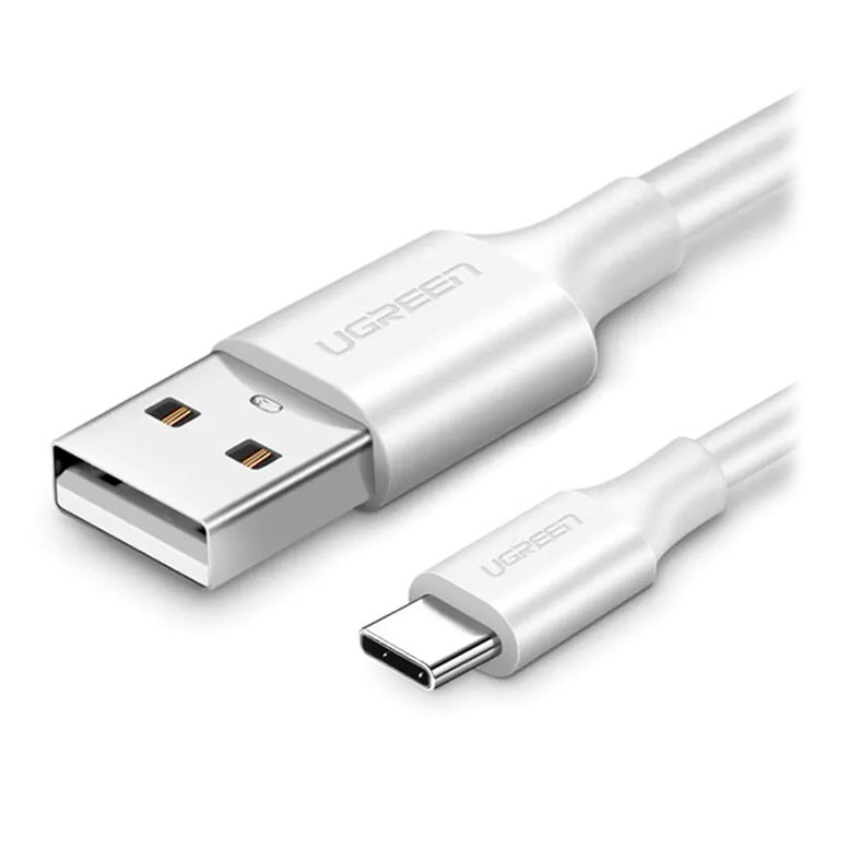 Cabo UGREEN USB-A para USB-C Nickel Plating, 1m, Branco, UG-60121 - miniatura 5