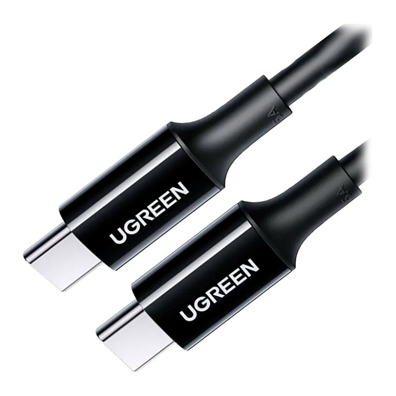 Cabo Turbo PD Ugreen, Duplo USB-C, 100w, 2m, Preto, UG-80372 - miniatura 3