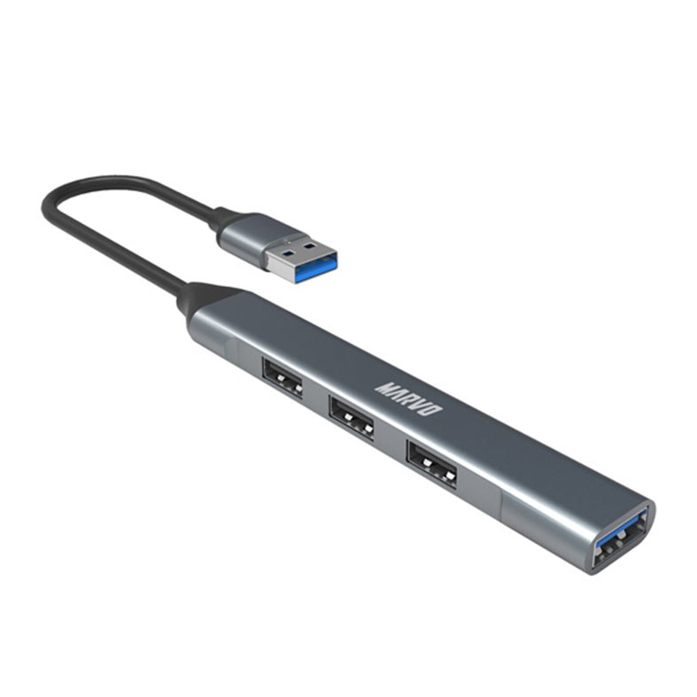PRE VENDA - HUB Marvo UH-ATC01, USB 3.0, Metal, UH-ATC01 - miniatura 3