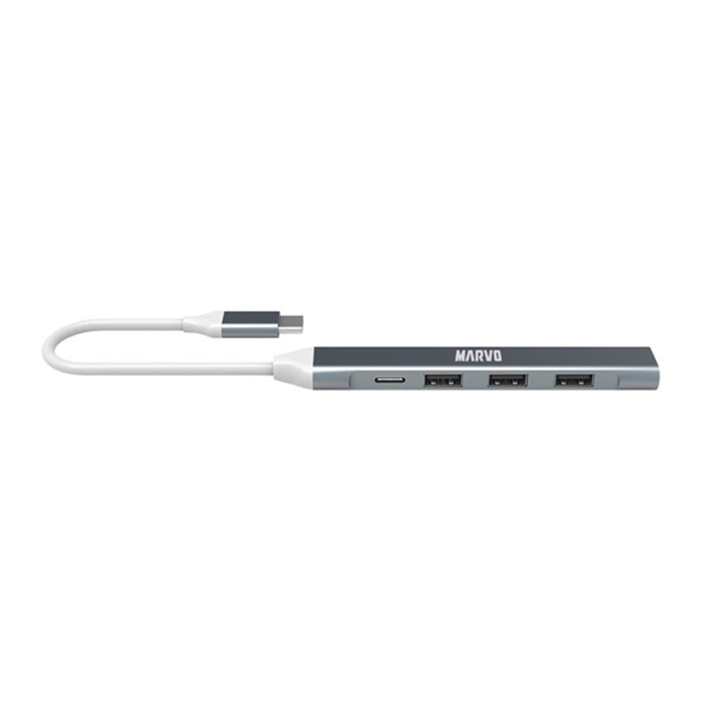 HUB Marvo UH008, USB 3.0, Metal, UH008 - miniatura 5