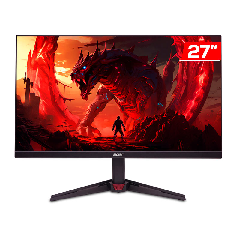 Monitor Gamer Acer Vg270u, 27 Pol, IPS, FHD, 1ms, 210Hz, HDMI/DP, UM.HV0AA.201