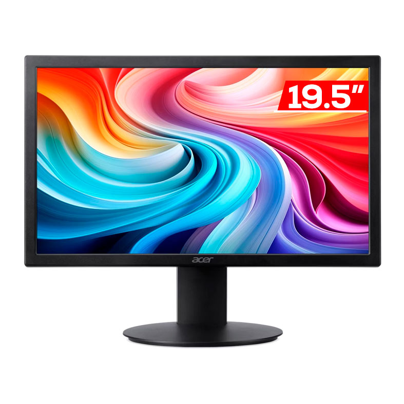 Monitor Acer E200Q, 19.5 Pol, TN, HD, 6ms, 75Hz, HDMI/VGA, UM.IE0AA.005