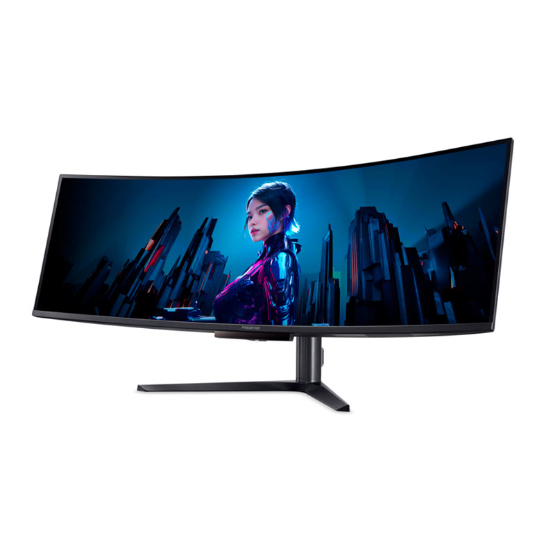 Monitor Gamer Acer Predator X49, 49 Pol, OLED, Curvo, Dual QHD, 0.03ms, 240Hz, FreeSync, HDMI/DP, UM.SXXAA.X02 - miniatura 4