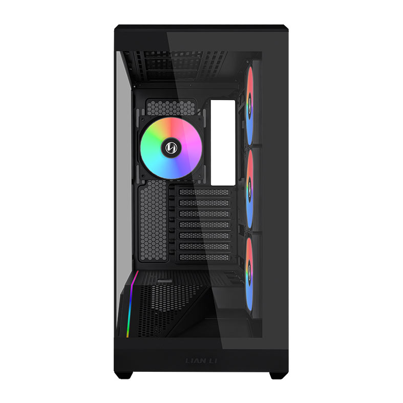 Gabinete Gamer Lian Vector V100, ARGB, Mid-Tower, Lateral de Vidro, Com 4 Fans, Preto, V100RX - miniatura 3