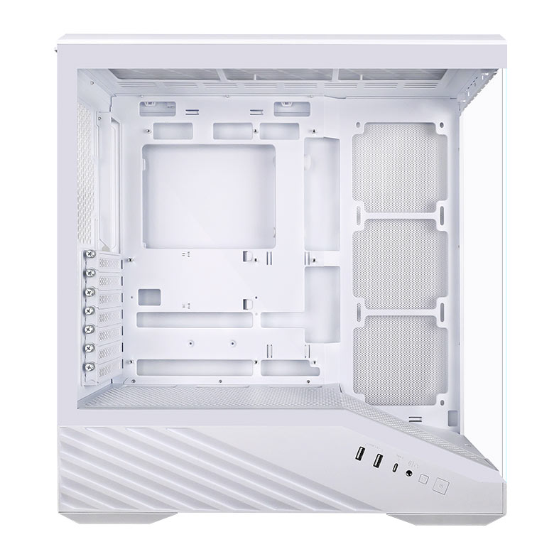 Gabinete Gamer Lian Li Vector V100, ARGB, Mid-Tower, Lateral de Vidro, Branco, V100W - miniatura 4