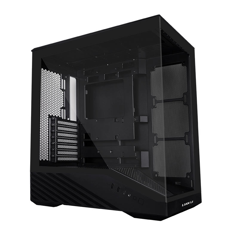 Gabinete Gamer Lian Vector V100, ARGB, Mid-Tower, Lateral de Vidro, Preto, V100X - imagem 1