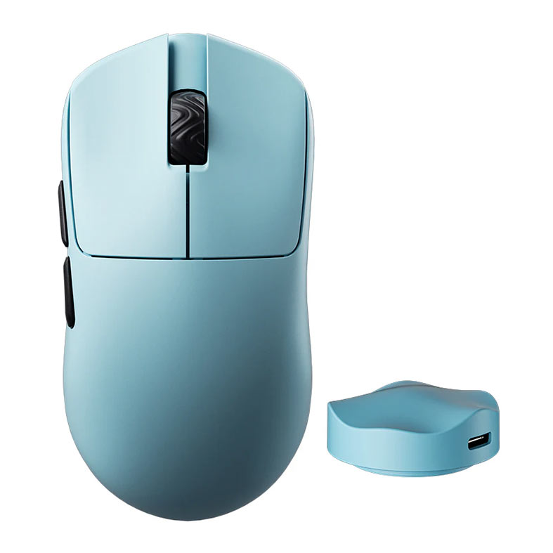 PRE VENDA - Mouse Gamer Scyrox V6, 8K, 30000DPI, 5 Botoes, Wireless, Azul, V6-BLUE - miniatura 3
