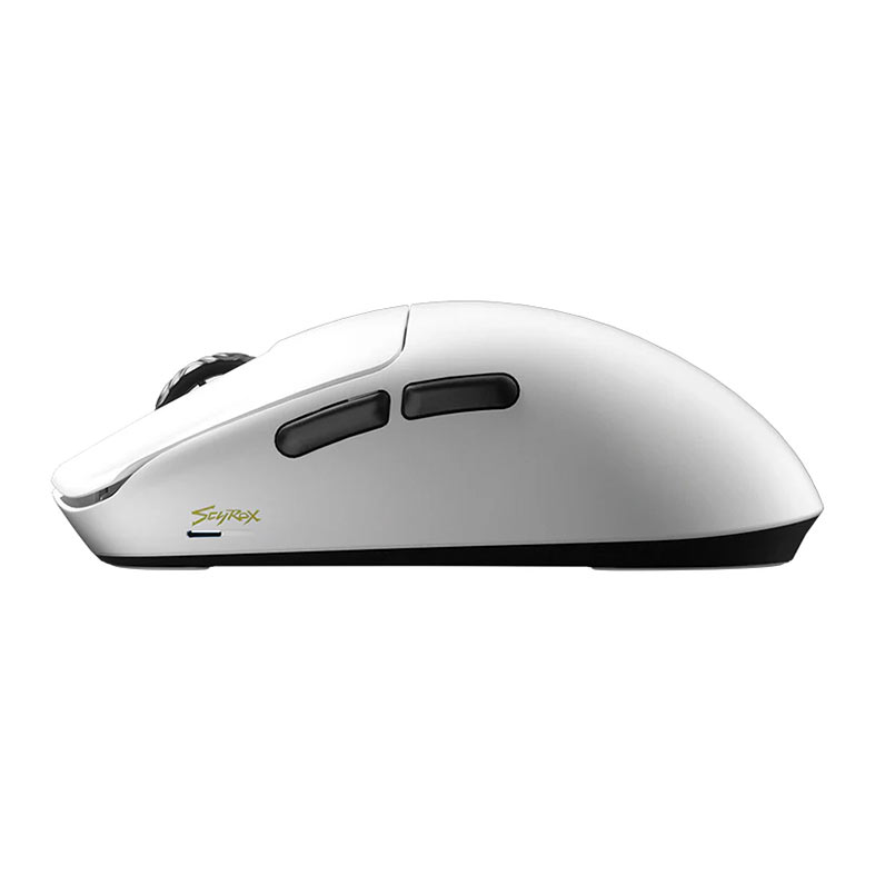 PRE VENDA - Mouse Gamer Scyrox V6, 8K, 30000DPI, 5 Botoes, Wireless, Branco, V6-WHITE - miniatura 5