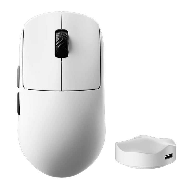 PRE VENDA - Mouse Gamer Scyrox V8, 8K, 30000DPI, 5 Botoes, Wireless, Branco, V8-WHITE - miniatura 3