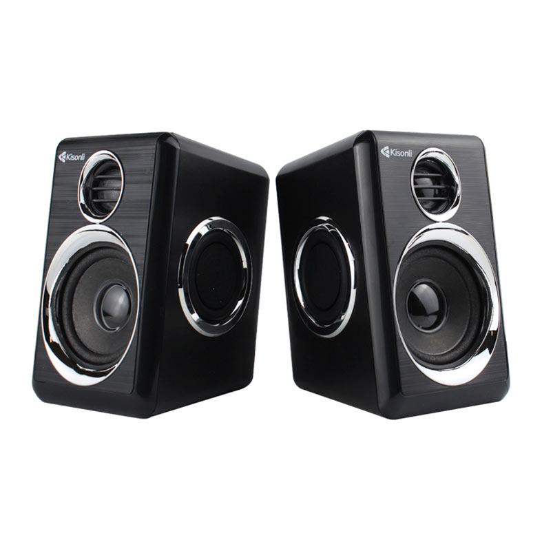 Caixa de Som Kisonli Vibebolt T005, 6W, USB, Preto e Prata, VBT-T005-BL14 - miniatura 4