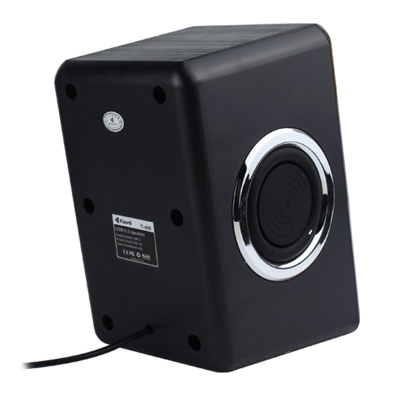 Caixa de Som Kisonli Vibebolt T005, 6W, USB, Preto e Prata, VBT-T005-BL14 - miniatura 9