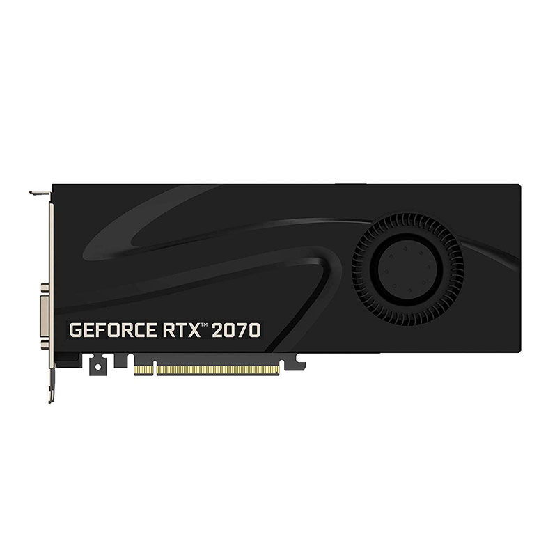 Placa de Video PNY GeForce RTX 2070 8GB GDDR6 Blower 256-bit, VCG20708BLMPB
