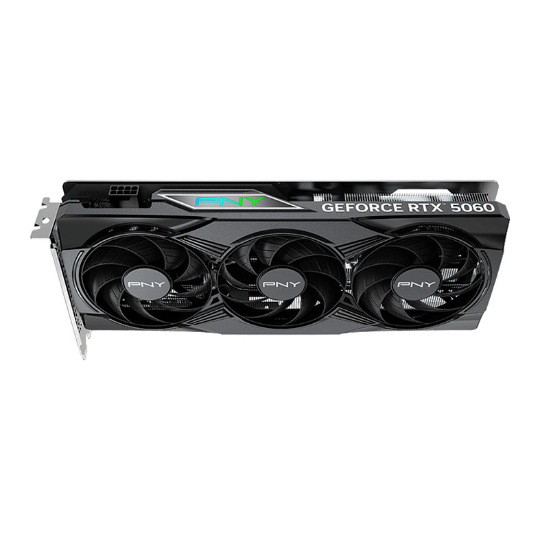 Placa de Video PNY GeForce RTX 5060 Epic-X Triple Fan OC, 8GB, GDDR7, 128-bit, VCG50608TFXXPB1-O - miniatura 6