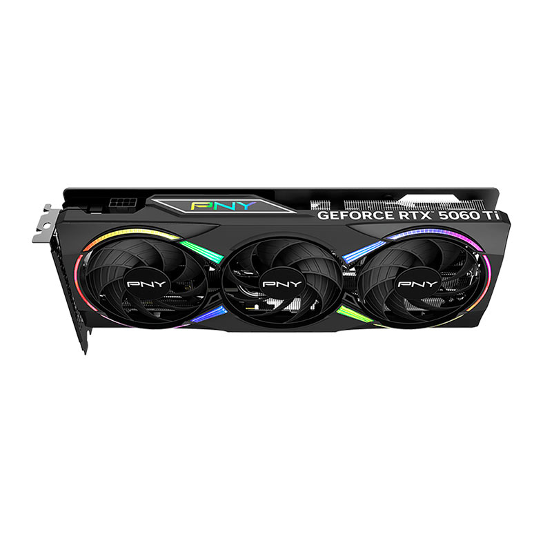 Placa de Video PNY GeForce RTX 5060 Ti Epic-X Triple Fan OC, 8GB, GDDR7, 128-bit, VCG5060T8TFXXPB1-O - miniatura 6