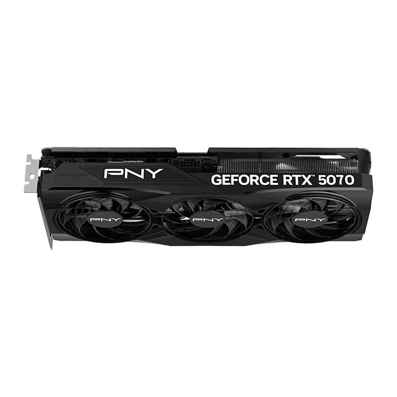 Placa de Video PNY GeForce RTX 5070 OC Triple Fan, 12GB, GDDR7, 192-bit, VCG507012TFXPB1-O - miniatura 7