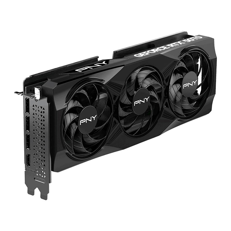 Placa de Video PNY GeForce RTX 5070 OC Triple Fan, 12GB, GDDR7, 192-bit, VCG507012TFXPB1-O - miniatura 4