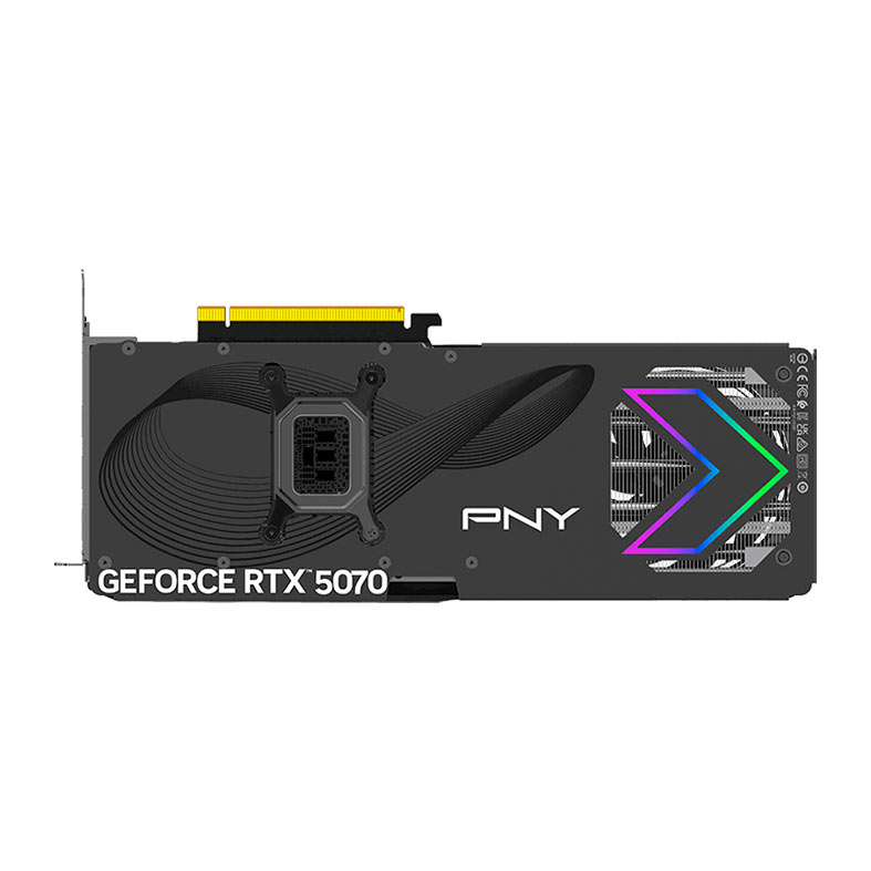 Placa de Video PNY GeForce RTX 5070 Epic-X OC, 12GB, GDDR7, 192-bit, VCG507012TFXXPB1-O - miniatura 9