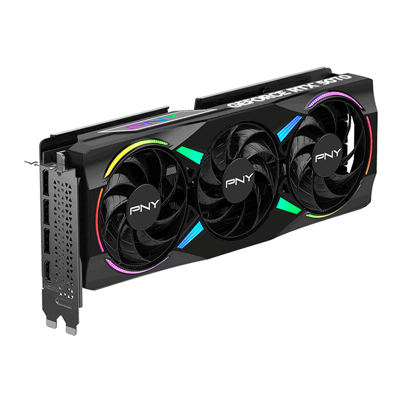 Placa de Video PNY GeForce RTX 5070 Epic-X OC, 12GB, GDDR7, 192-bit, VCG507012TFXXPB1-O - miniatura 3