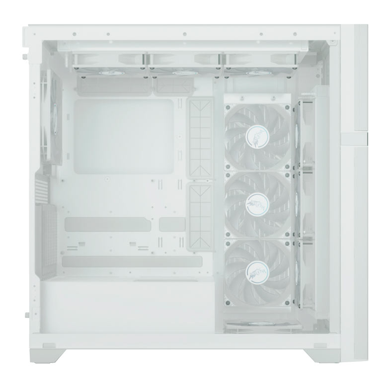 Gabinete Gamer Valkyrie VK02 Lite, RGB, Mid-Tower, Com 1 Fan, Lateral de Vidro, Branco, VK02-LITE-WH - miniatura 4