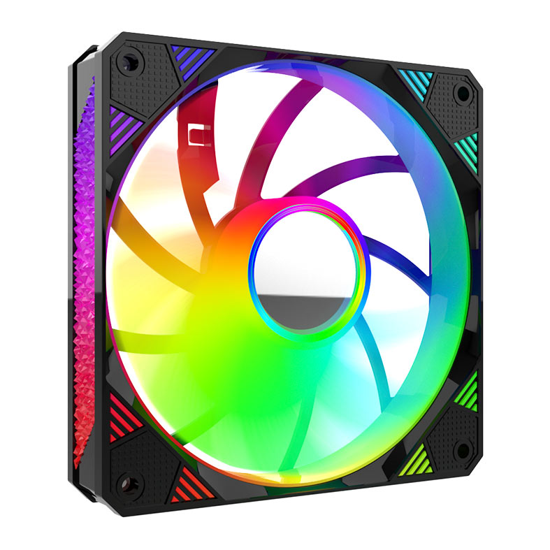 Ventoinha Alseye VP120, Rainbow, 120mm, Preto, VP120-BLACK - miniatura 3