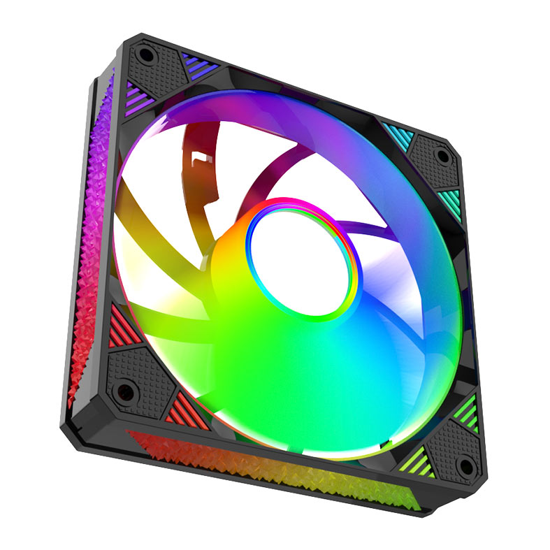 Ventoinha Alseye VP120, Rainbow, 120mm, Preto, VP120-BLACK - miniatura 5