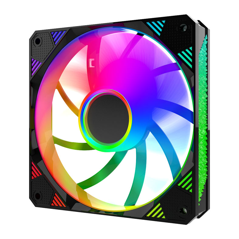 Ventoinha Alseye VP120, Rainbow, 120mm, Preto, VP120-BLACK - miniatura 4