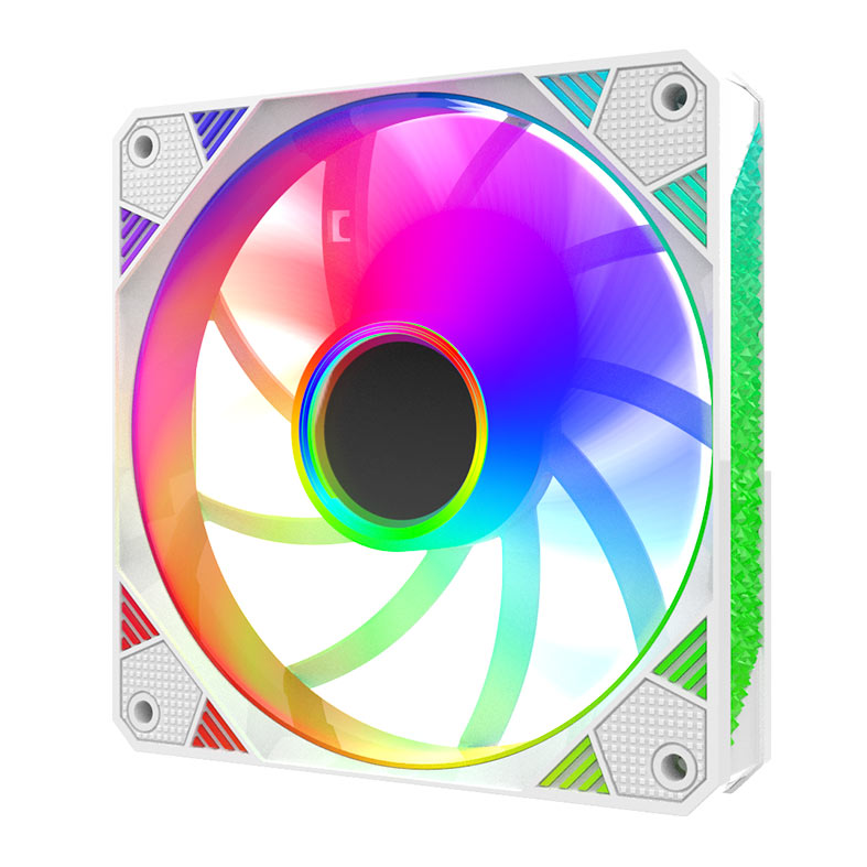 Ventoinha Alseye VP120, Rainbow, 120mm, Branco, VP120-WHITE - miniatura 4