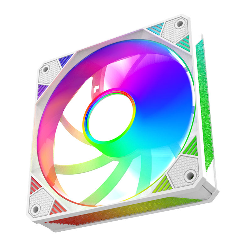 Ventoinha Alseye VP120, Rainbow, 120mm, Branco, VP120-WHITE - miniatura 6