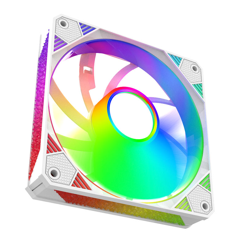 Ventoinha Alseye VP120, Rainbow, 120mm, Branco, VP120-WHITE - miniatura 5