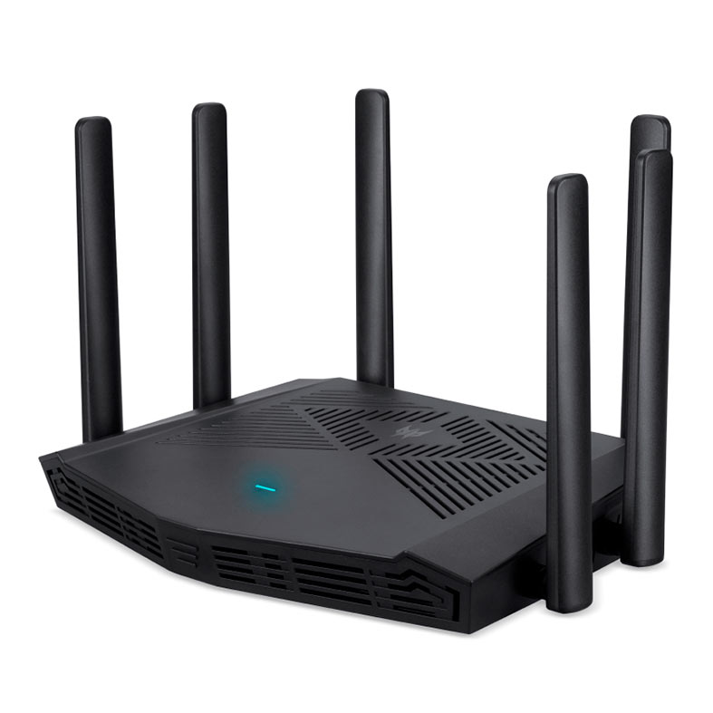 Roteador Acer Predator W6X, Wi-Fi 6, AX6000, Preto, W6X - miniatura 4