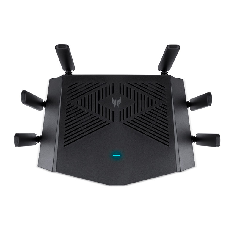 Roteador Acer Predator W6X, Wi-Fi 6, AX6000, Preto, W6X - miniatura 6