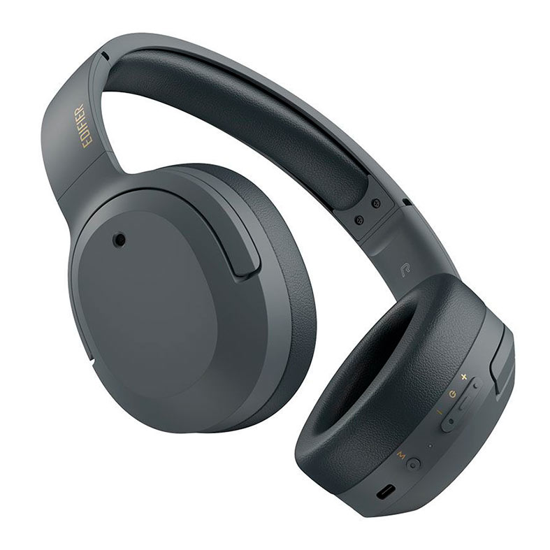 Headset Edifier W820NB Plus, Wireless, Driver 40mm, Cinza, W820NB-PLU-CINZA - miniatura 4