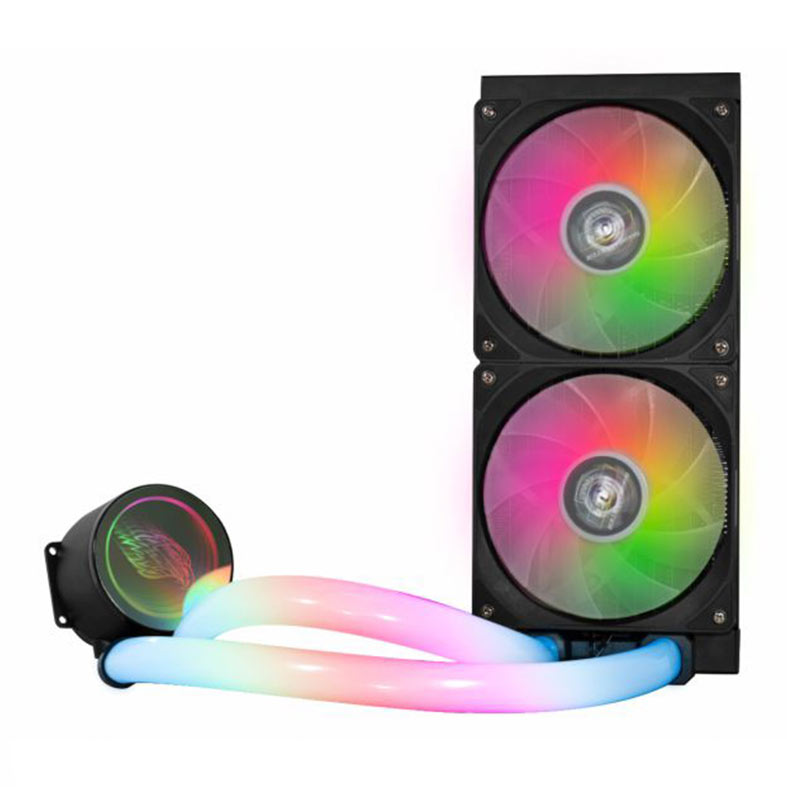 Water Cooler K-MEX WAC4, ARGB, 240mm, Preto, WAC4F12QAPDBB0X - miniatura 5