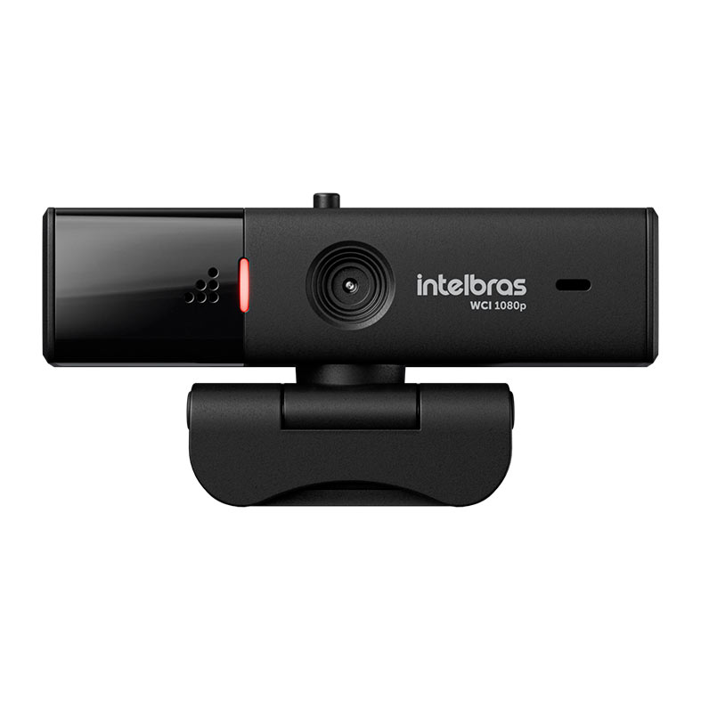Webcam Intelbras, FHD, 1080p, USB, Preto, WCI1080P - miniatura 6