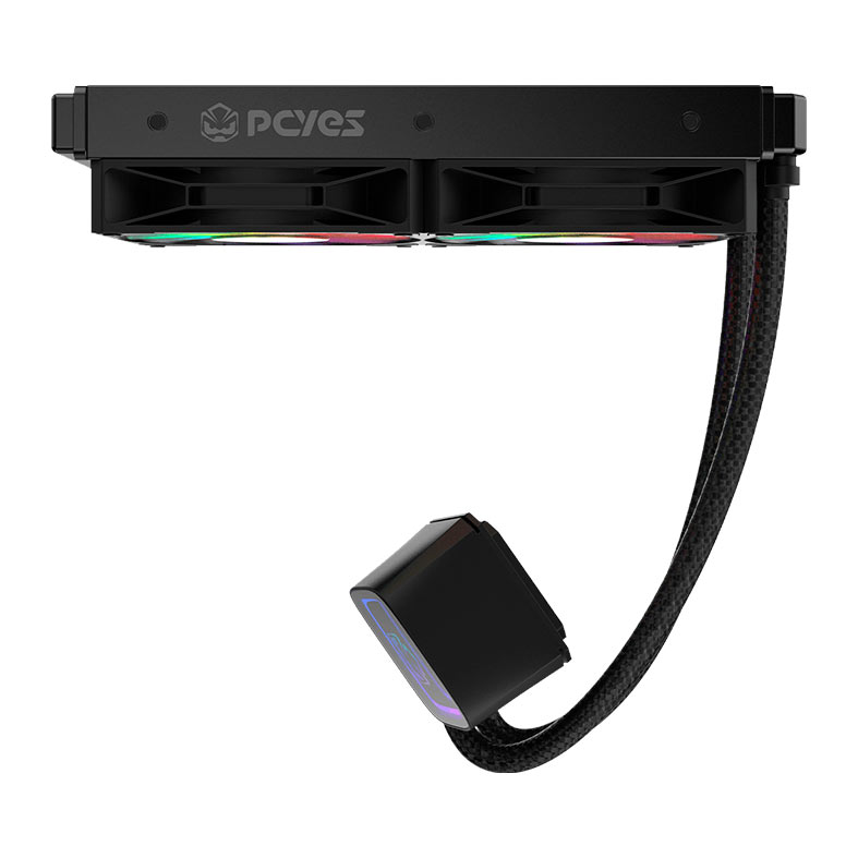 Water Cooler PCYES Tundra, ARGB, 240mm, Preto, WCTBV240 - miniatura 5