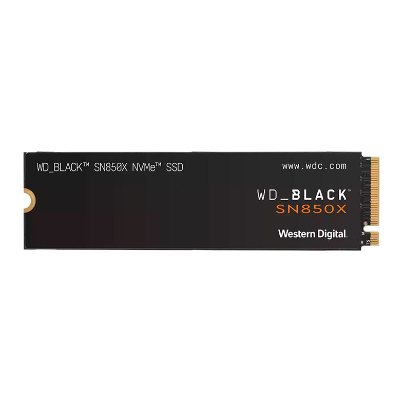 SSD WD Black SN850X, 1TB, M.2 2280, PCIe NVMe, Leitura 7300 MB/s, Gravacao 6300MB/s, WDS100T2X0E - imagem 1