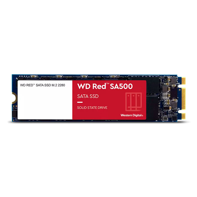 SSD WD Red SA500, 2TB, M.2 2280, Sata III 6GB/s, Leitura 560 MB/s, Gravção 530 MB/s WDS200T1R0B